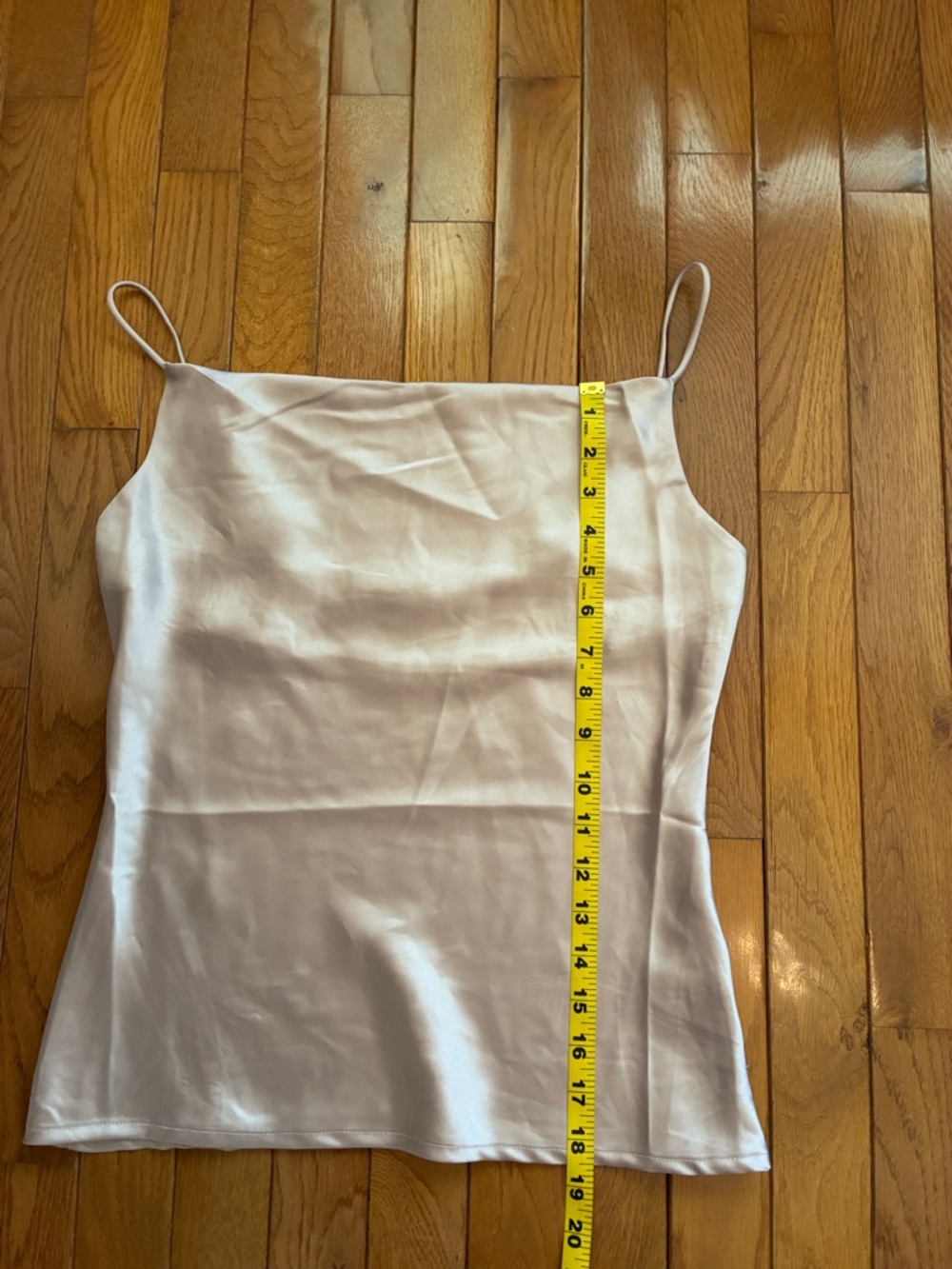 Altar'd State Satin Cowl-Neck Camisole (Blush) - Picture 9 of 11